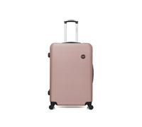 bluestar - valise grand format abs london 4 roues 75 cm - rose dore rose dore
