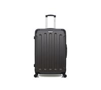 valise grand format rigide madrid - gris fonce gris fonce