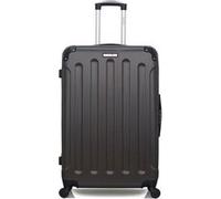 valise grand format rigide madrid - gris fonce gris fonce