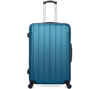 BLUESTAR - Valise Grand Format ABS NAPOLI 4 Roues 75 cm Bleu