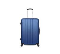 bluestar - valise grand format abs napoli 4 roues 75 cm - marine