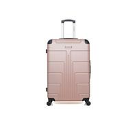 bluestar - valise grand format ottawa 75 cm 4 roues - rose dore