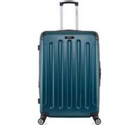 bluestar - valise grand format abs/pc tunis-b 4 roues 75 cm - vert fonce