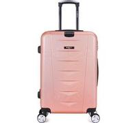 bluestar - valise weekend ajaccio 65 cm 4 roues - rose dore rose dore G