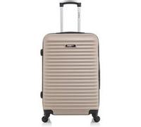 BLUESTAR - Valise Weekend BRAZILIA 65 cm 4 Roues - beige