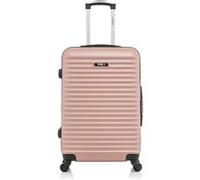 bluestar - valise weekend brazilia 65 cm 4 roues - rose dore rose dore G
