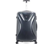 bluestar - valise weekend dallas 65 cm 4 roues - gris fonce