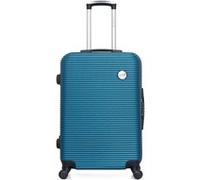 bluestar - valise weekend london 65 cm 4 roues - bleu paon bleu paon G
