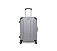 bluestar - valise weekend abs madrid 4 roues 65 cm - gris gris
