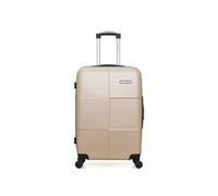 Valise Weekend MIAMI 4 Roues - BEIGE - BLUESTAR 65x41x26cm