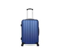 bluestar - valise weekend napoli 65 cm 4 roues - marine