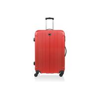 bluestar - valise weekend napoli 65 cm 4 roues - rouge