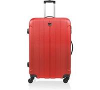 BLUESTAR - Valise Weekend NAPOLI 65 cm 4 Roues - rouge