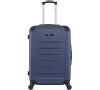 bluestar - valise weekend abs opera 4 roues 65 cm - marine