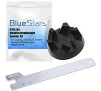 BlueStars 9704230 Coupleur d'entraînement pour mixeur avec kit de clés - Facile à installer - Ajustement parfait pour mixeurs KitchenAid KSB5WH KSB5 KSB3 - Remplace WP9704230VP WP9704230 PS11746921