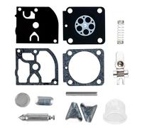 BlueStars Kit de reconstruction de carburateur RB-100 avec poire d'amorçage - pour séries Zama C1Q-S STHIL HS45 FS55 FS38 BG45 MM55 & Mini Tiller 4137 EMU Trimmer