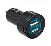 Bluestork - Adaptateur Allume-Cigare (Voiture) - 2000 Ma - 2 Connecteurs De Sortie - Noir