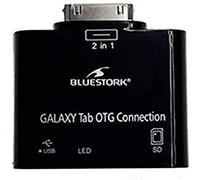 Bluestork BS-Gal-RDR/SD Lecteur de Carte pour Tablette Samsung Galaxy Noir