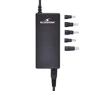 BlueStork Chargeur Alimentation Acer et Dell - 90 Watts - sélection Voltage Automatique 18, 5 à 20V - 5 Embouts interchangeables - 100% Compatible Acer et Dell