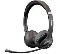 Bluestork - MC 501 - Casque Bluetooth sans Fil - Casque avec Micro Flexible - sans Fil Bluetooth, Longue Autonomie, idéal pour Le Travail - PC/Tablettes/Smartphone