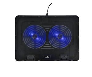 Bluestork NB-COOLER-ONE système de refroidissement pour ordinateurs portables 43,2 cm (17 ) 1300 tr/min Noir