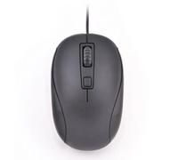 BLUESTORK OFFICE 10 - Souris - droitiers et gauchers - optique - 4 boutons - filaire - USB