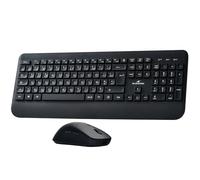 Bluestork - Pack Office R2 - Ensemble Clavier Souris Double Connexion Bluetooth / 2.4 Ghz - Clavier sans Fil AZERTY FR, Rechargeable et Souris sans Fil Légère - 120h d'Autonomie - PC/Tablette/Mobile
