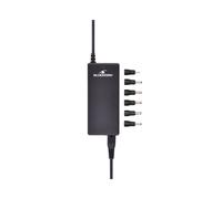 Bluestork PW-NB-90-ASUS Adaptateur Secteur 90W pour Ordinateur Portable ASUS, Alimentation Intérieure CA vers CC, 6 Prises de Courant, Noir