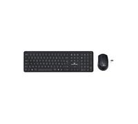 BLUESTORK Silent Office Pack - Ensemble clavier et souris - sans fil - 2.4 GHz - noir - boîte