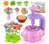 BlueSwan Activité Manuelle Enfant, Jouet Bricolage Enfant de Atelier Loisir Creatif pour Filles, Jeux Cadeau Fille 4 5 6 7 8 9 10 11 12 Ans, Anniversaire, Création Bouquet de Fleur, Diy Jeu Exterieur