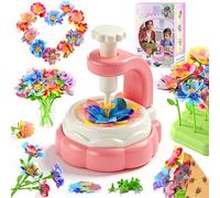 BlueSwan Activité Manuelle Enfant, Jouet Filles, Bricolage Enfant de Atelier Creatif, Jeux Cadeau Fille 3 4 5 6 7 8 9 10 11 12 Ans, Anniversaire, Kit Création Bouquet de Fleur, Diy Jeu Exterieur