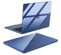 BlueSwan avec Coque MacBook Air 15 Pouces 2026 M5 M4 M3 M2 Fine Légère | Coque Rigide Compatible avec 2026-2023 Mac Air 15" A3448 A3241 A3114 A2941, Housse de Protection Cover,Cristal Mezzanotte