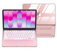 BlueSwan Compatible avec 2026 MacBook Neo 13 Pouces équipé d'une Puce (A3404) A18 Pro et d'un écran 13" Liquid Retina, Coque Rigide Protection pour Ordinateur Portable Mac - Rose poudré