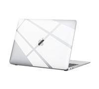 BlueSwan Coque Compatible avec 13,3 Pouces MacBook Air M1 A2337 A2179 A1932, 2020 2019 2018 Mac 13,3 Case Étui Rigide, Housse de Protection Anti-Rayures Cover - Cristal Transparent