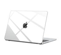 BlueSwan Coque Compatible avec 14 Pouces MacBook Pro M5 M4 M3 M2 M1 A3434 A3112 A3185 A3401 A2992 A2918 A2779 A2442,2021-2025,Étui Rigide, Housse de Protection Anti-Rayures Cover - Cristal Transparent