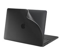 BlueSwan PP Coque Compatible avec MacBook Pro 13 Pouces M2 M1 2022-2017, A2338 A2251 A2289 A2159 A1989 A1708 A1706, Étui Meilleure Adaptation au Corps, Durable, Anti-Rayures, Housse - Mat Noir