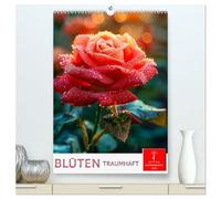 Blüten traumhaft (hochwertiger Premium Wandkalender 2026 DIN A2 hoch), Kunstdruck in Hochglanz: Bezaubernde blühende Vielfalt