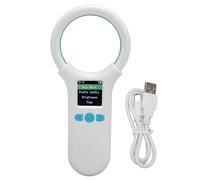 Bluethooth Pet Microchip Scanner, USB 1.44 Inch TFT LCD 134.2KHz 125KHz EMID FDX B Animal Chip ID Tag Scanner for Pig Dog Cat