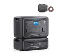 BLUETI AC500&B300K Station Électrique Portable avec Charger 1, 2764,8Wh Batterie LFP de Secours avec 6 Prises CA 5000W (10KW Pic), Chargeur CC-CC Rapide, Charge Complète en 4,7 H via Voiture