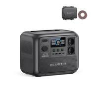 BLUETI AC70 Station Électrique Portable avec Charger 1, 768Wh Batterie LFP de Secours, Chargeur à Alternateur 560W, 2 Prises CA, Chargeur CC-CC Rapide, Charge Complète en 2H via Voiture pour Camping