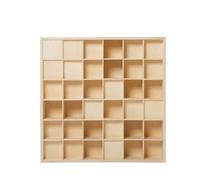 Bluetone Acoustics QRD 2D Diffuseur Acoustique en Bois Naturel - Panneaux Acoustiques Professionnels, Traitement Acoustique de la Maison et du Studio