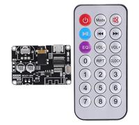 Bluetooth 5.0 Audio Receiver Board and Stereo Power Amplifier Module with Remote Control XY WRBT - Compatible with 3.7V to 24V DC and 3.7V to 4.2V Lithium Battery Power Supply