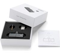 Bluetooth 5.0 Audio Transmitter Adapter EDR A2DP SBC Low Latency pour Switch PS4 TV PC USB Type-C Wireless noir
