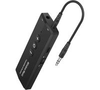 Bluetooth 5.0 Transmitter Receiver 3-in-1,Portable Wireless Audio Adapter,Rechargeable Bluetooth AUX Adapter with 3.5mm AUX for TV PC Headphones Car/Home Stereo System