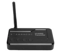 Bluetooth 5.3 Transmitter 80M Low Latency, Car Bluetooth Adapter Fit TVs Support Le Audio Use TV Device Enable FM Function with FM Unit