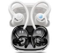 Bluetooth 5.3 Wireless Sports Earphones Bluetooth 5.3 With Hd Microphone, Outstanding Sound, Dual Led Display, 40 Hours Playtime, Comfort Fit, Ip7 Waterproof With Ear Hooks
