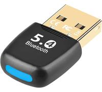 Bluetooth 5.4 Usb Dongle, Bluetooth Stick Compatible With Pc Windows 11/10/8.1/7, Bluetooth Adapter For Headphones, Mouse, Keyboard, Controller, Printer, Speaker, High Fidelity Plug & Play