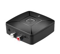 Bluetooth 6.0 Audio Receiver 3.5mm AUX to 2 RAC USBC Stereo Music Wireless Audio Adapter for PC TV C