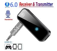 Bluetooth 6.0 récepteur Audio transmetteur appel mains libres 3.5mm AUX Jack USB Dongle stéréo musique adaptateur sans fil pour TV PC voiture Kit TYPE B