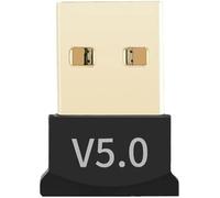 Bluetooth Adapter Usb 5.0 Mini Receiver Usb Bt 5.0 For Keyboards/Mouse/Headphones, Bt 5.0 Usb Key/Dongle For Pc/Notebook Windows/Linux (5.0)